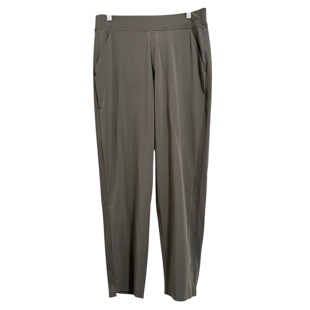 Athleta Brooklyn Mid Rise Ankle Pant Green 10 - Picture 7 of 16